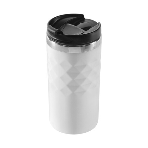 Çelik Termos Bardak 300Ml Sl-Tm03, Mat Beyaz - 1