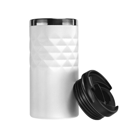 Çelik Termos Bardak 300Ml Sl-Tm03, Mat Beyaz - 3