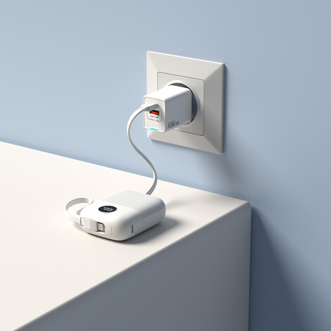 Hızlı Şarj Powerbank 10000 mAh MP110, Beyaz - 3