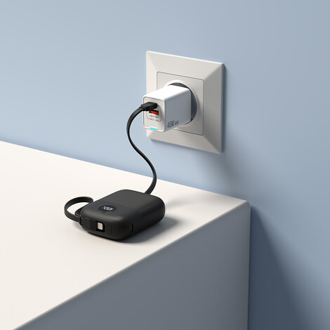 Hızlı Şarj Powerbank 10000 mAh MP110, Siyah - 4