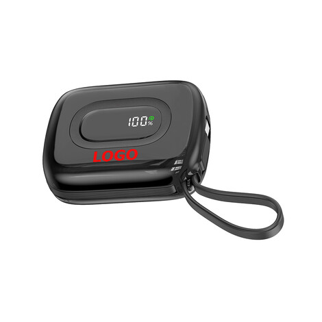 Hızlı Şarj Powerbank 10000 mAh P20M, Siyah - 1