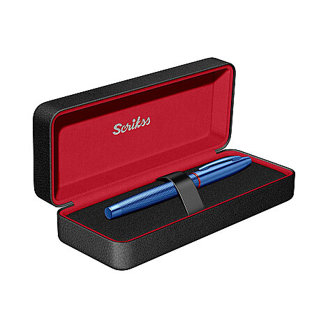 Scrikss Roller Kalem 35, Metalik Mavi - 4