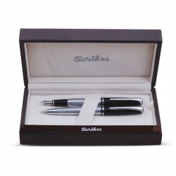 Scrikss Üçlü Kalem Set 38, Siyah-Krom - 3