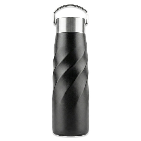 Spiral Çelik Termos 500Ml 3080,Siyah - 1