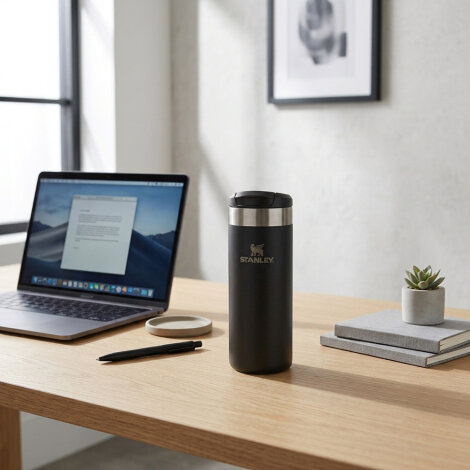 Stanley Transit Fliptop Mug 0,47 L, Siyah 2.0 - 2